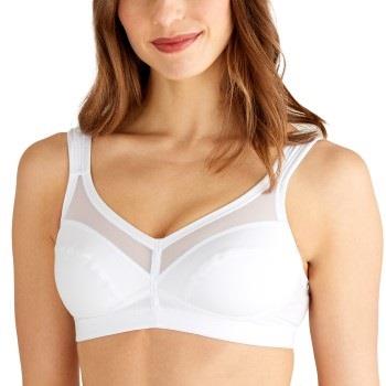 Swegmark BH Net Faitrade Cotton Soft Bra Hvit økologisk bomull C 95 Da...