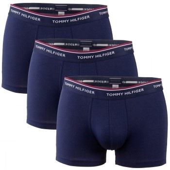 Tommy Hilfiger 3P Stretch Trunk Premium Essentials Mørkblå bomull Medi...