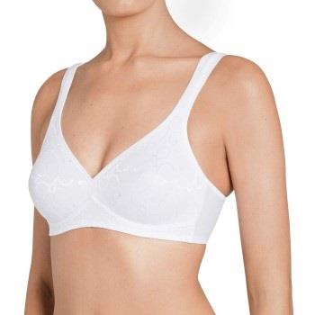 Triumph BH Elegant Cotton N Hvit C 85 Dame