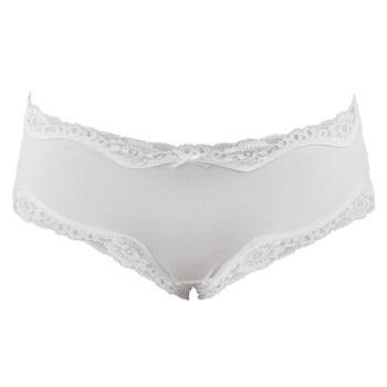 Triumph Truser Micro and Lace Hipster White Hvit polyamid Small Dame