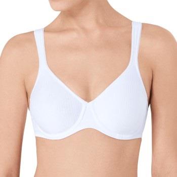 Triumph BH Modern Soft Cotton Underwire Bra Hvit B 80 Dame