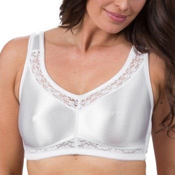 Trofe Elsie Wireless Bra BH Hvit polyamid G 85 Dame