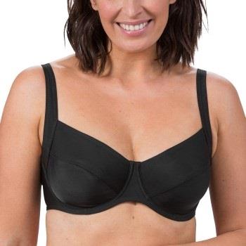 Trofe Mix Bikini Underwire Bra Svart E 42 Dame