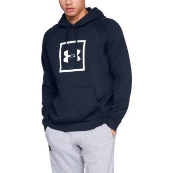 Under Armour Rival Fleece Logo Hoodie Marine Medium Herre