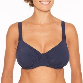 Wiki Basic Full Cup Bikini Top Mørkblå D 80 Dame