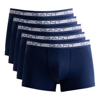 Gant 5P Basic Trunks Marine bomull X-Large Herre