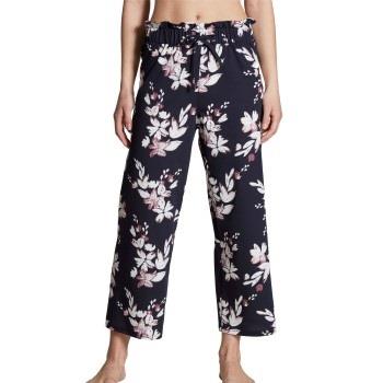 Calida Favourites Dreams Ankle Pants Blå Mønster bomull X-Small Dame