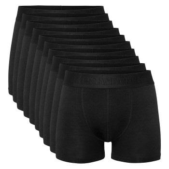 Resteröds 10P Bamboo Boxer Brief Svart Medium Herre