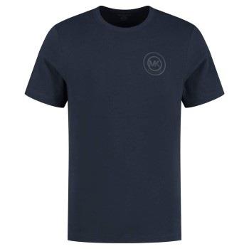Michael Kors Peached Jersey Crew Neck T-shirt Mørkblå bomull Small Her...