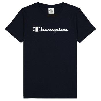 Champion American Classics Crewneck T-shirt W Marine bomull Small Dame
