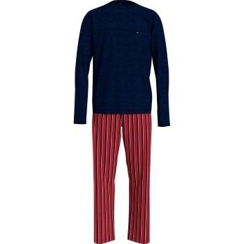 Tommy Hilfiger Original Organic Cotton Pyjama Blå/Rød økologisk bomull...