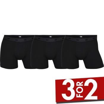Dovre 3P Bamboo Boxer Tights Svart Small Herre