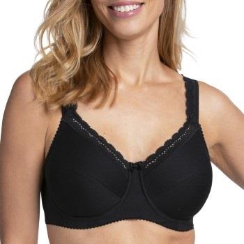 Miss Mary Cotton Comfort Underwired Bra BH Svart C100 Dame