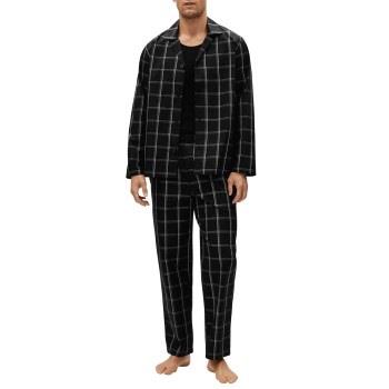 BOSS Urban Long Pyjama Svart bomull Medium Herre