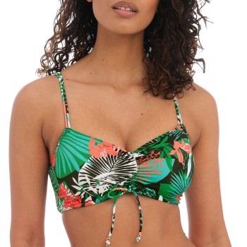 Freya Honolua Bay Uw Bralette Bikini Top Grønn Mønster G 80 Dame