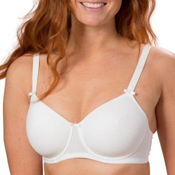 Trofe Sanna Underwire Stripe Bra BH Hvit B 90 Dame