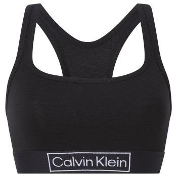 Calvin Klein BH Reimagined Heritage Unlined Bralette Svart Medium Dame
