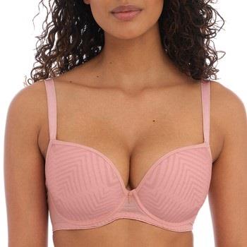Freya BH Tailored Uw Moulded Plunge T-Shirt Bra Rosa D 65 Dame