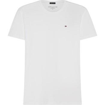 Tommy Hilfiger Cotton Icon Crew Neck SS Hvit økologisk bomull X-Large ...