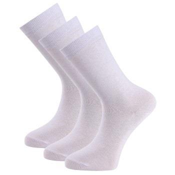 Trofe Cotton Socks Strømper 3P Hvit Str 39/42 Dame
