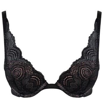 Wonderbra BH Refined Glamour Triangle Push Up Bra Svart C 70 Dame