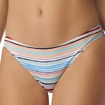 Sloggi Shore Candy Basslet Bikini Mini Brief Lysblå Stripet Large Dame