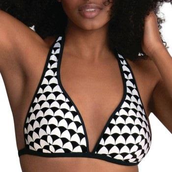 Rosa Faia Summer In Cannes Mina Bikini Top Svart/Hvit Medium Dame