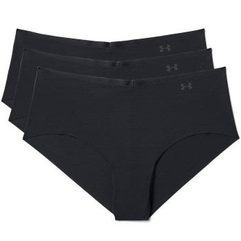 Under Armour Truser 3P Pure Stretch Hipster 1325 Svart Medium Dame