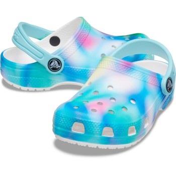 Crocs Classic Solarized Clog Toddler Turkis US C6 (EU 22-23) Barn