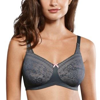 Anita BH Care Fleur Wireless Mastectomy Bra Mørkgrå  B 80 Dame