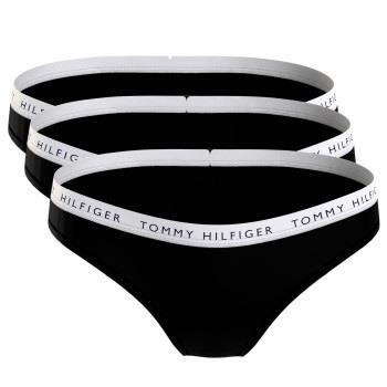 Tommy Hilfiger Truser 3P Recycled Essentials Bikini Svart Small Dame