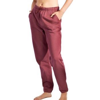 Bread and Boxers Organic Sweatpant Vinrød  økologisk bomull Small Dame