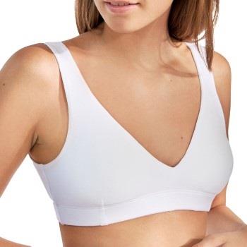 Bread and Boxers Padded Soft Bra BH Hvit modal X-Large Dame