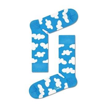 Happy socks Strømper Cloudy Sock Blå Mønster bomull Str 36/40
