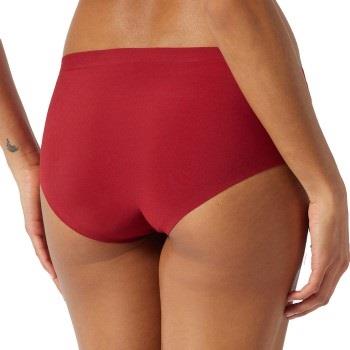 Schiesser Truser Invisible Cotton Hipster Panty Rød 42 Dame