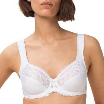 Triumph BH Modern Lace Cotton W02 Hvit E 75 Dame