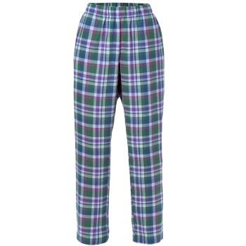 Trofe Flanell Trousers Rutet bomull Small Dame