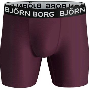 Björn Borg 2P Performance Boxer 1572 Blå/Lila polyester Medium Herre