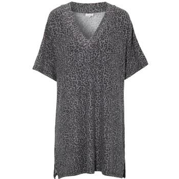 Damella Knitted Lounge Tunic Leopard X-Large Dame