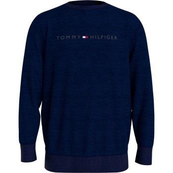 Tommy Hilfiger Icon Logo Relaxed Fit Sweatshirt Mørkblå Large Herre