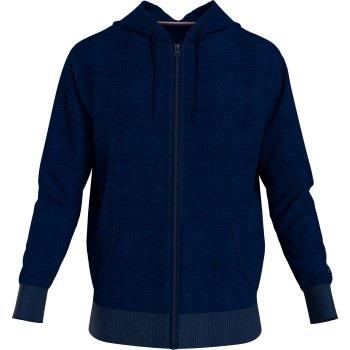 Tommy Hilfiger Tonal Relaxed Fit Lounge Hoody Mørkblå Small Herre