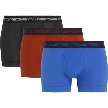 Nike 3P Dri-Fit Ultra Stretch Micro Trunk Blå/Rød polyester Medium Her...