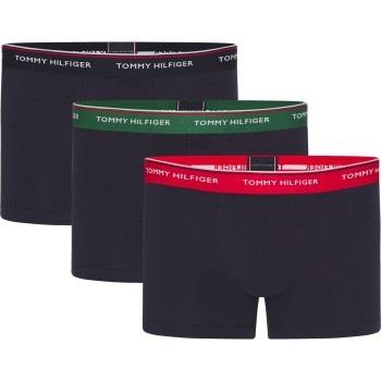 Tommy Hilfiger 3P Essentials Boxers Rød/Grønn bomull Medium Herre
