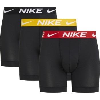 Nike 3P Everyday Essentials Micro Boxer Brief Svart/Rød polyester Larg...