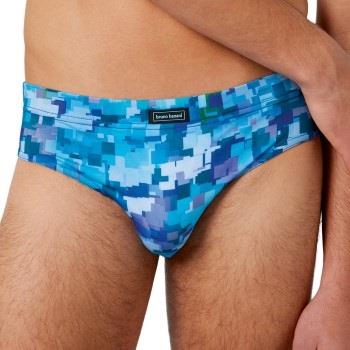 Bruno Banani Pixel Star Sportslip Brief Blå Mønster polyester XX-Large...