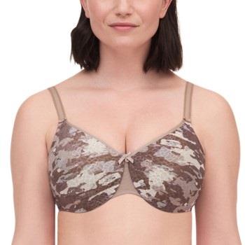 Chantelle BH C Magnifique Underwired Bra Brun mønstret G 70 Dame