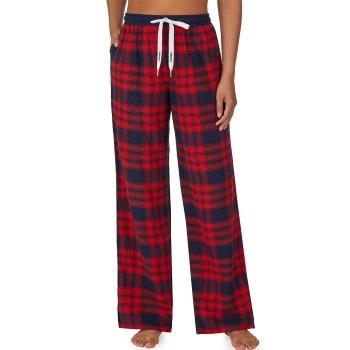 DKNY Just Checking In Sleep Pant Rød Mønster Small Dame