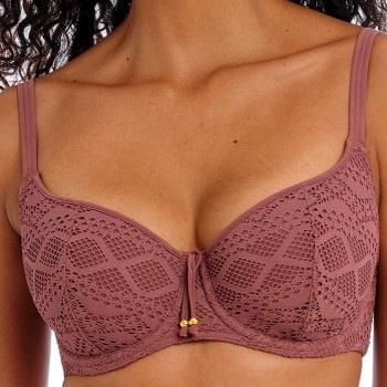 Freya Sundance Padded Bikini Top Brun polyamid F 75 Dame