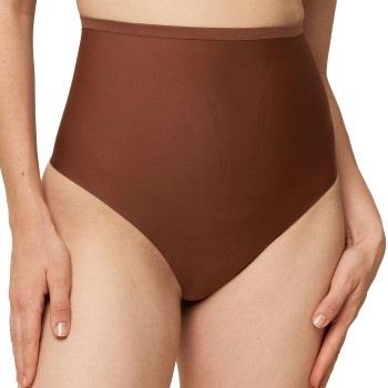 Triumph Truser Shape Smart Highwaist Thong Brun Medium Dame