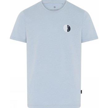 JBS of Denmark Cotton O-neck Blend T-shirt Lysblå bomull 3XL Herre